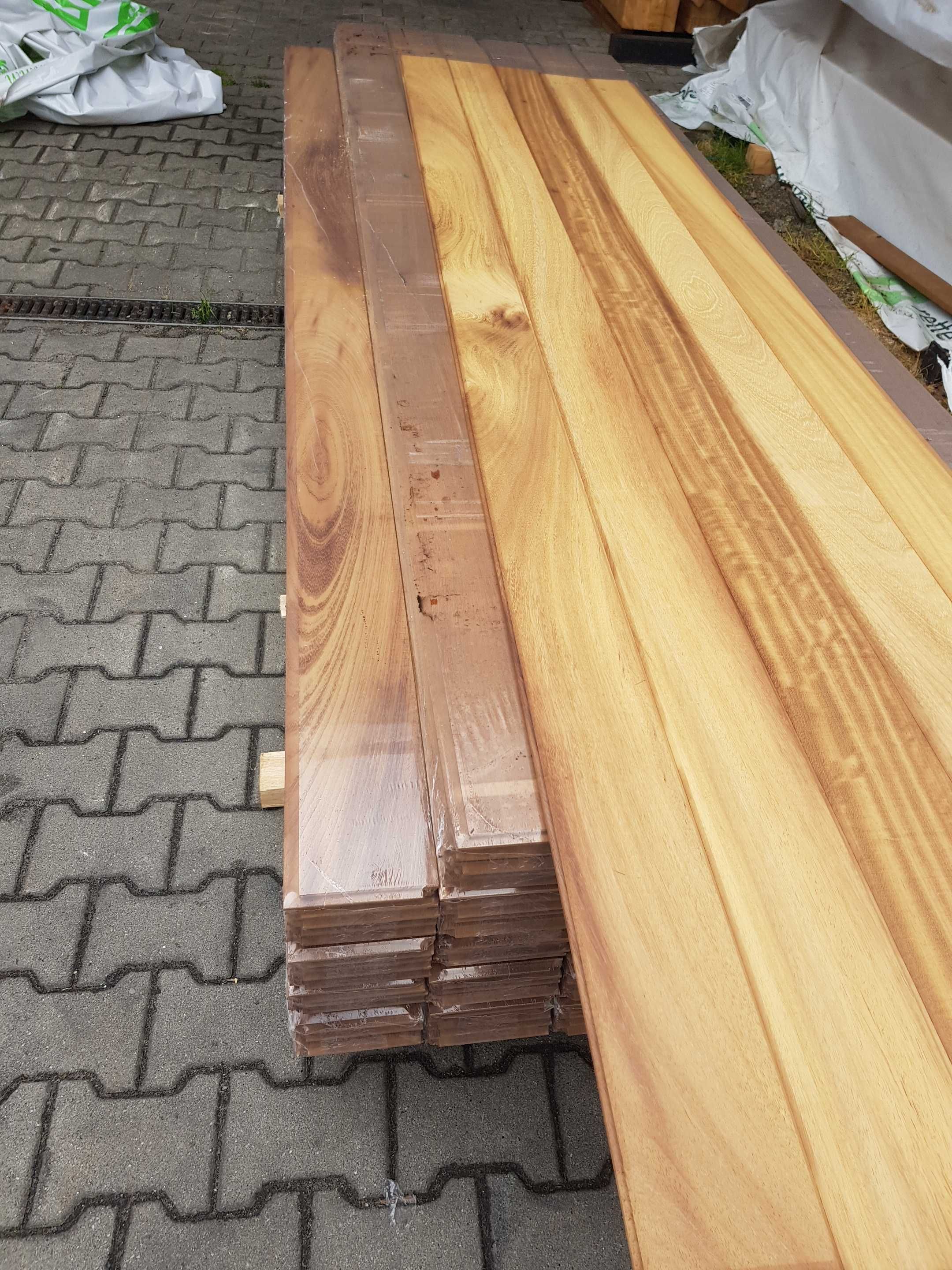 Iroko Deska Elewacja 15x145mm