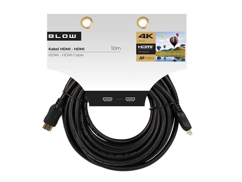 Kabel Przyłącze HDMI-HDMI 10m 4K