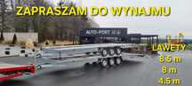 Wynajem Laweta Na 2 dwa Auta Przyczepa