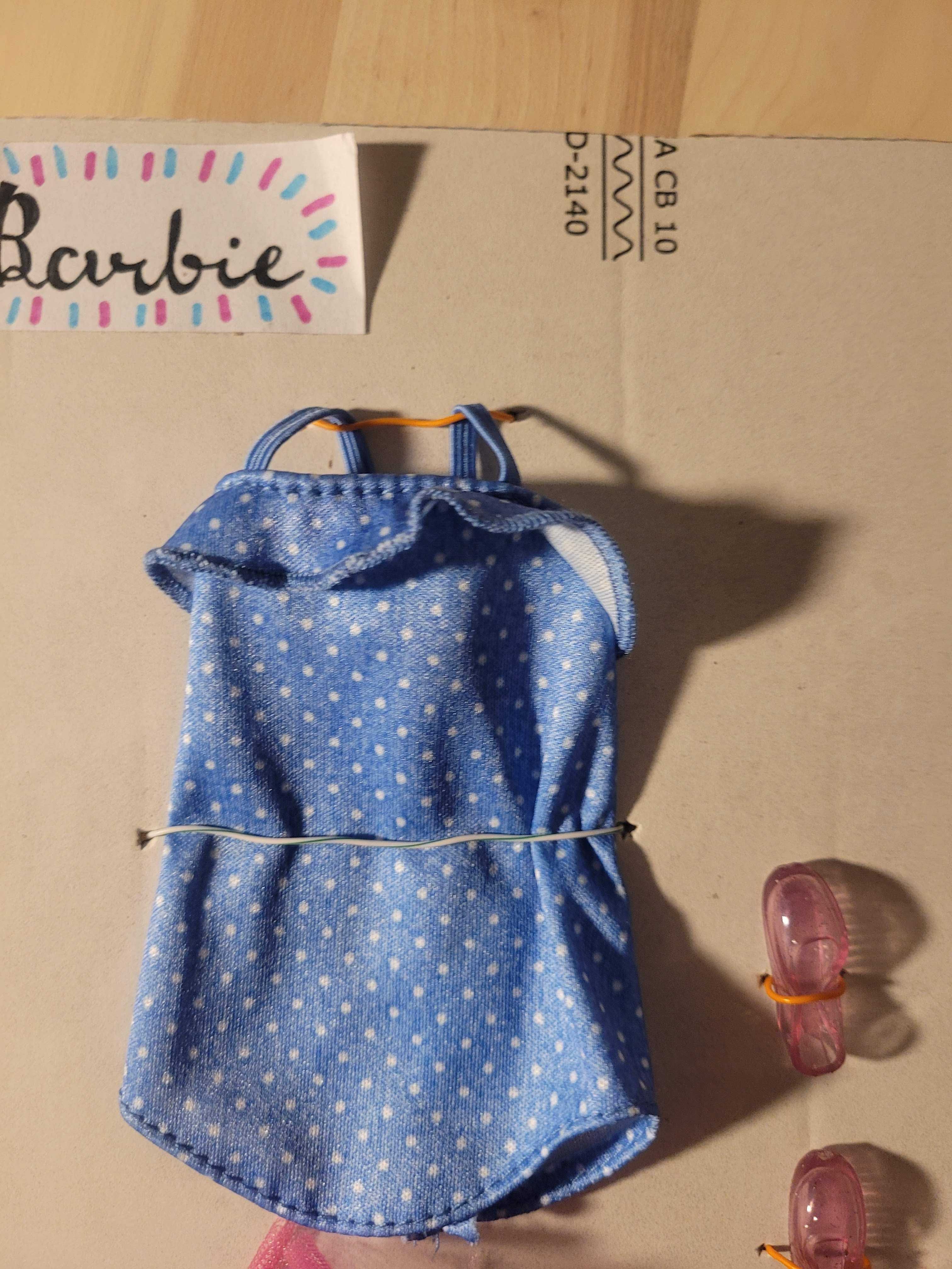 Strój dla lalki Barbie - zestaw spódniczka z tiulem