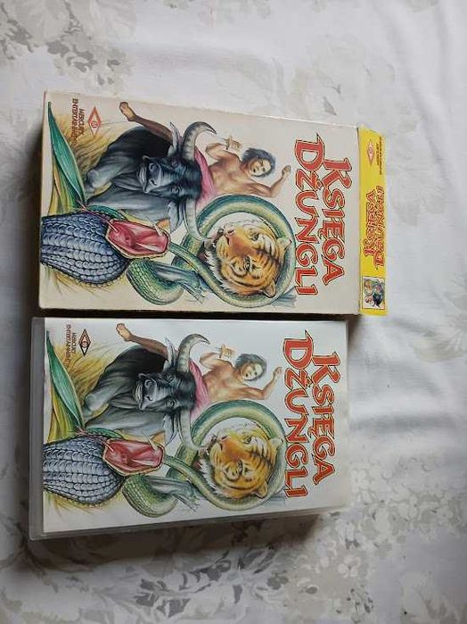 Księga dżungli na vhs wersja aktorska