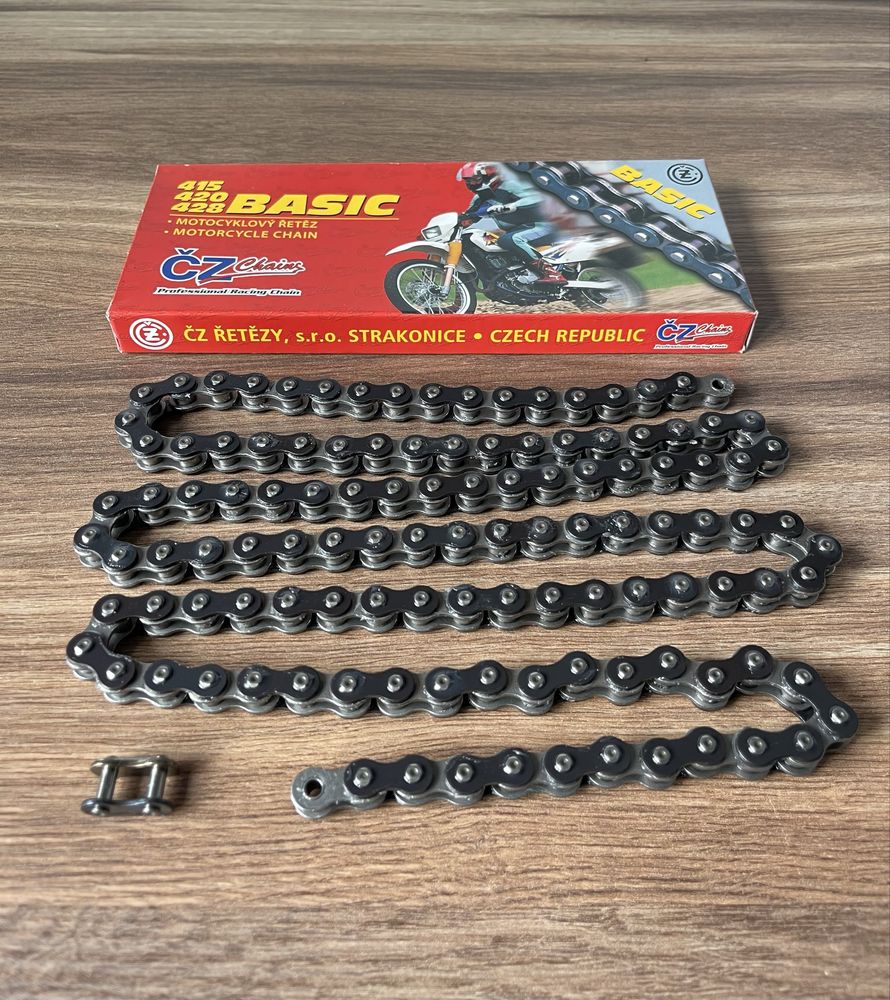 NOWY CZESKI łańcuch napędowy FAVORIT 120 / 428H MZ TS 250 MZ ETZ 250