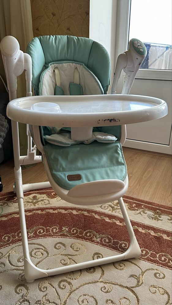 Стільчик-гойдалка 3 в 1 Carrello Triumph Mint Green