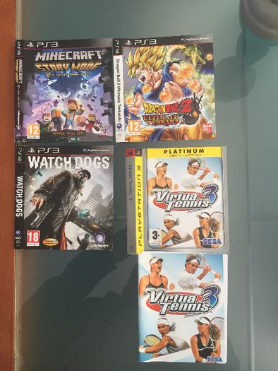 LOTE Capas e manuais ps1 / ps2 / ps3 / xbox