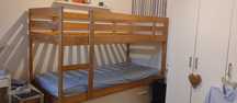 Beliche ikea em pinho