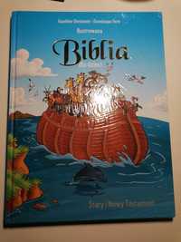 Nowy i Stary Testament Biblia dla dzieci ilustrowana w twardej oprawie