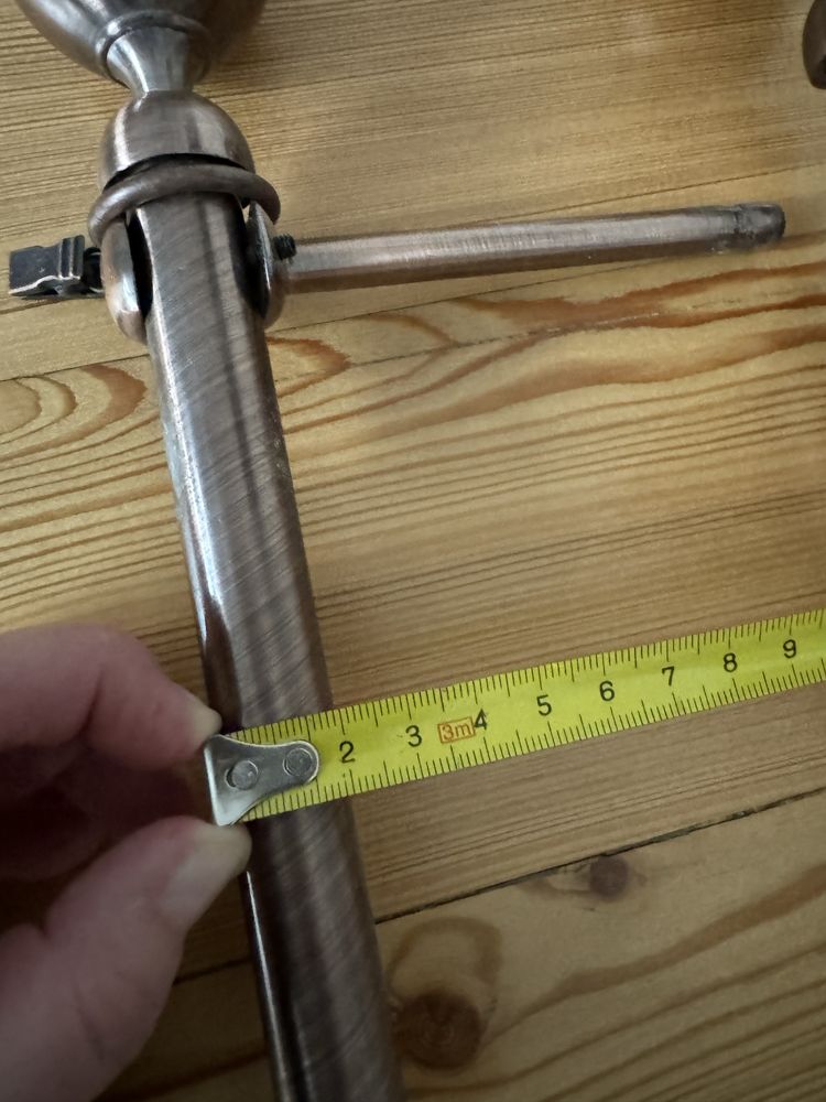 Karnisz pijedynczy dlugosc 92 cm , 3 szt.