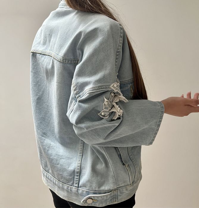 Куртка жіноча джинсова, розмір S