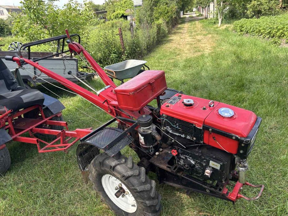 Зубр мотоблок майже не працював