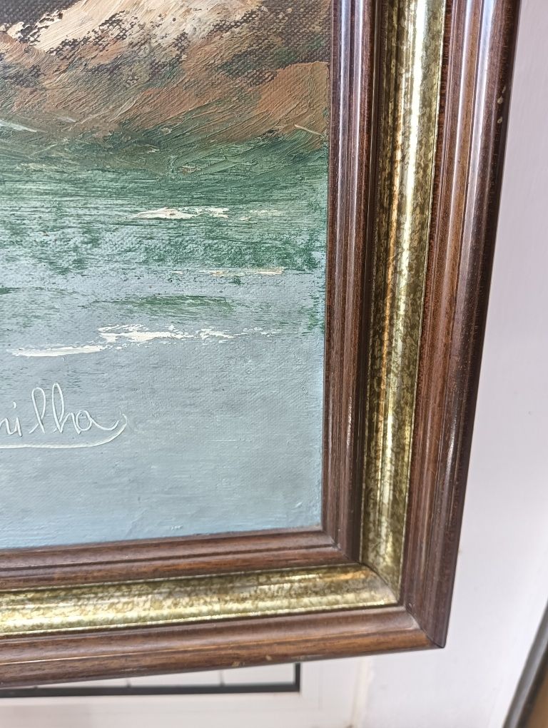 Vendo Quadro em tela pintura pintado há mão