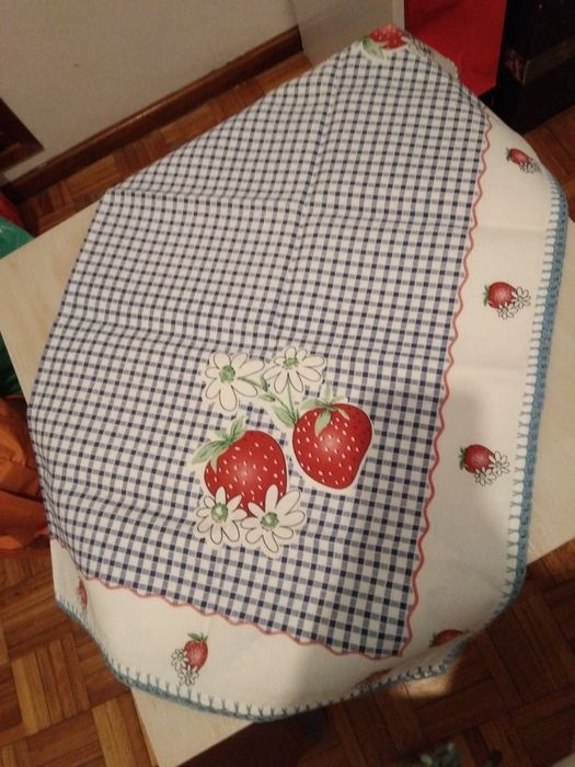 Toalhas de mesa.