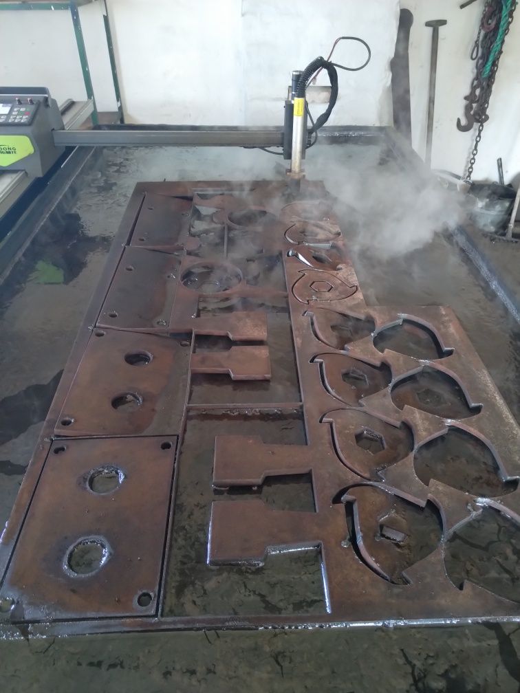 Nowa wypalarka plazmowa cnc ploter plazma wideo