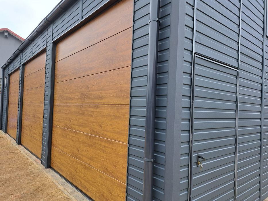 hala blaszana 8x12 garaż hala magazyn wiata