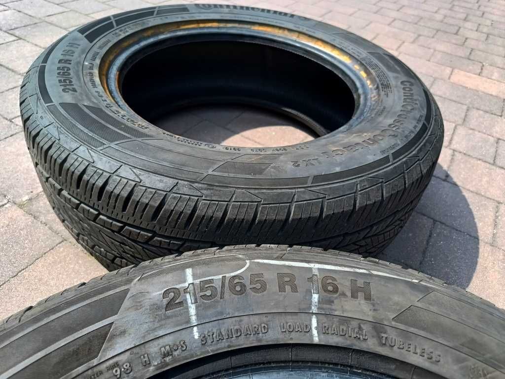 215/65R16 98H 2Opony Całoroczne ContiCrossContact LX2 M+S RIM 2019~6mm