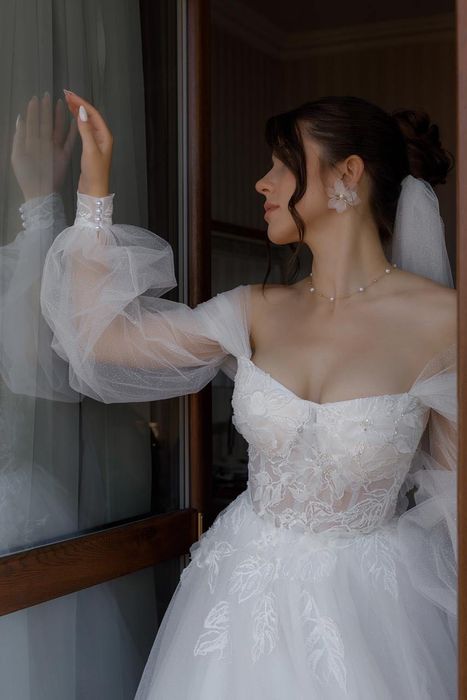 Весільна сукня , весільне плаття після професійної хімчистки, торг