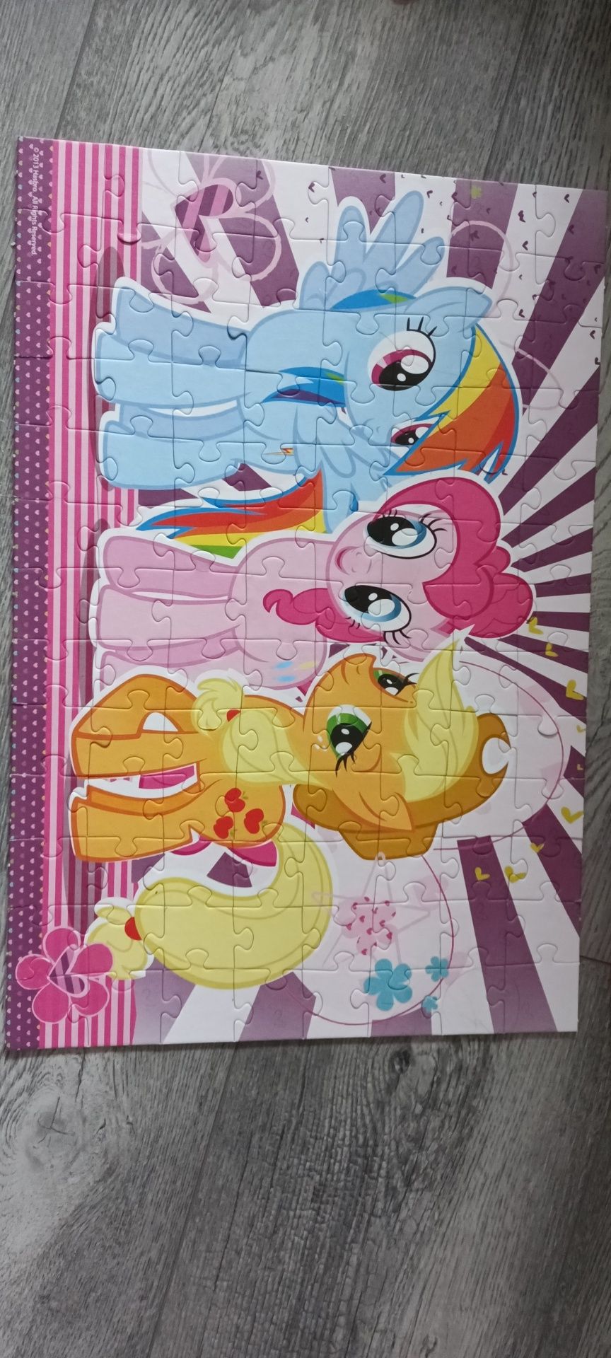 Puzzle 5+, 100 sztuk, My Little Pony, Barbie, Kraina Lodu