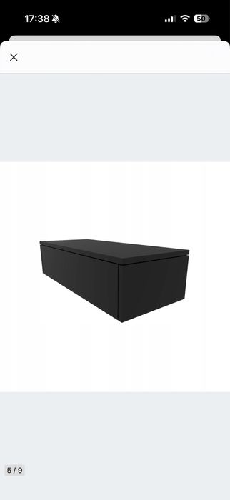 Szafka toaletka wisząca półka konsola