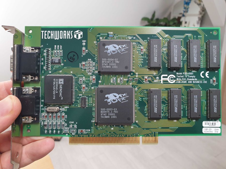 Techworks Power 3Dfx Voodoo 1 P3D-0001 4MB VooDoo1