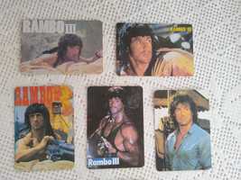 Calendários do filme Rambo III - Sylvester Stallone - 1989