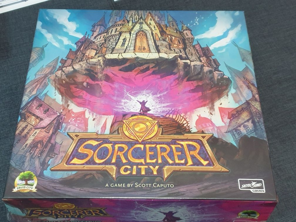 Sorcerer City gra planszowa nowa w folii kickstarter standard editio
S