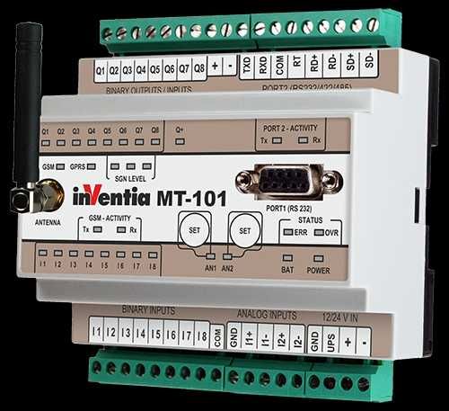 moduł telemetryczny Inventia , sterownik