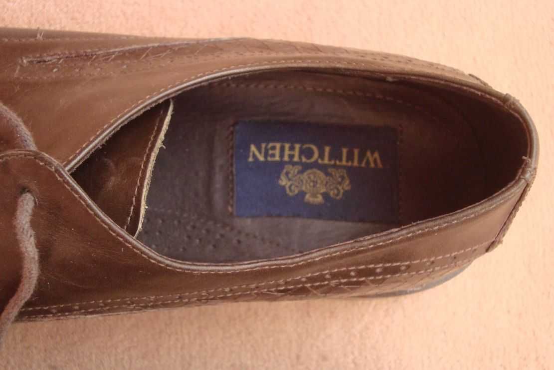 eleganckie buty półbuty skóra naturalna rozm 42 wittchen