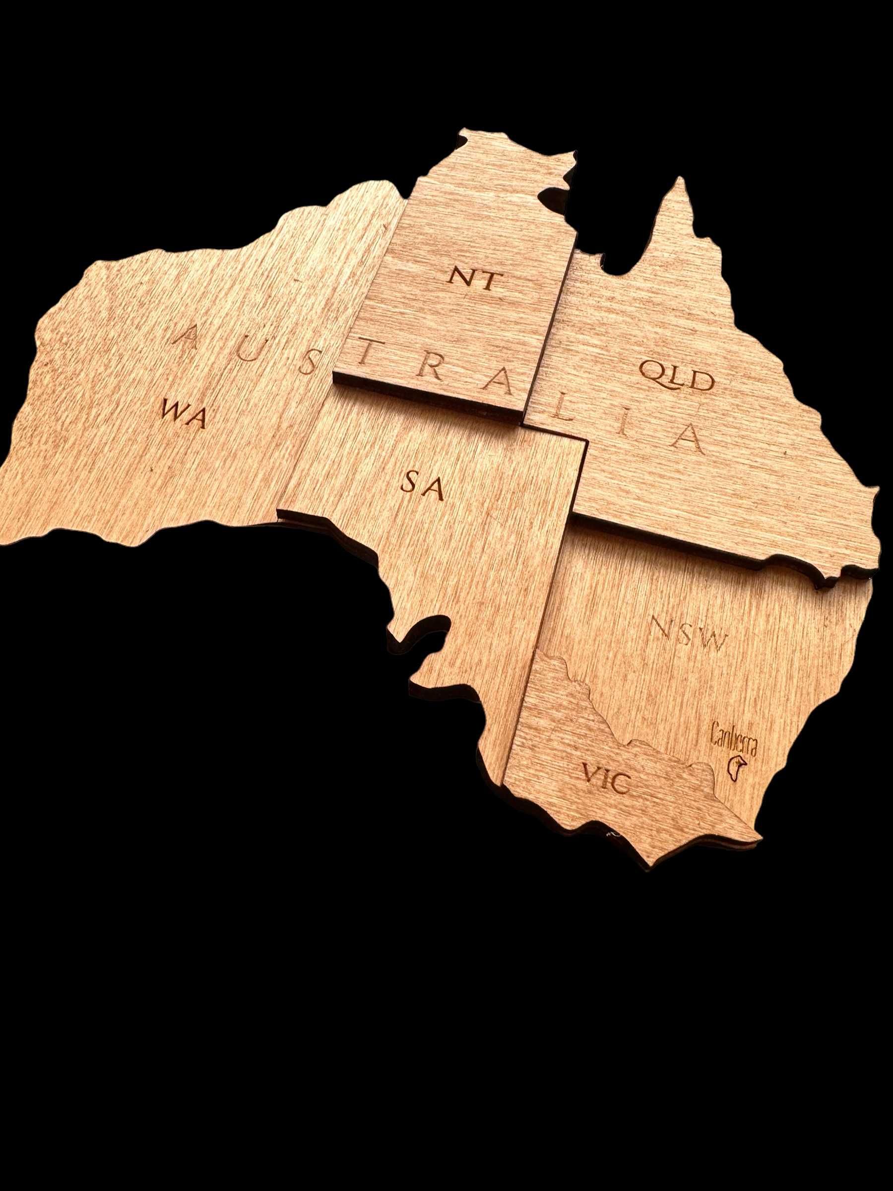 Mapa Świata 3D drewniana 210x126cm, Winchester, prezent