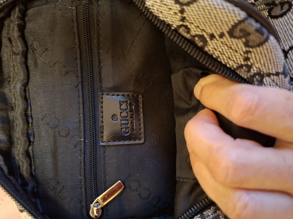 Torba gucci na laptopa skórzana