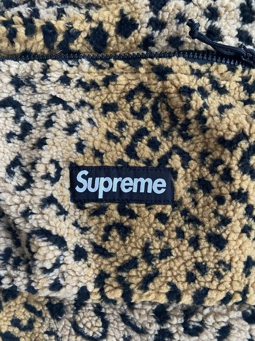 Рюкзак Supreme Leopard fleece