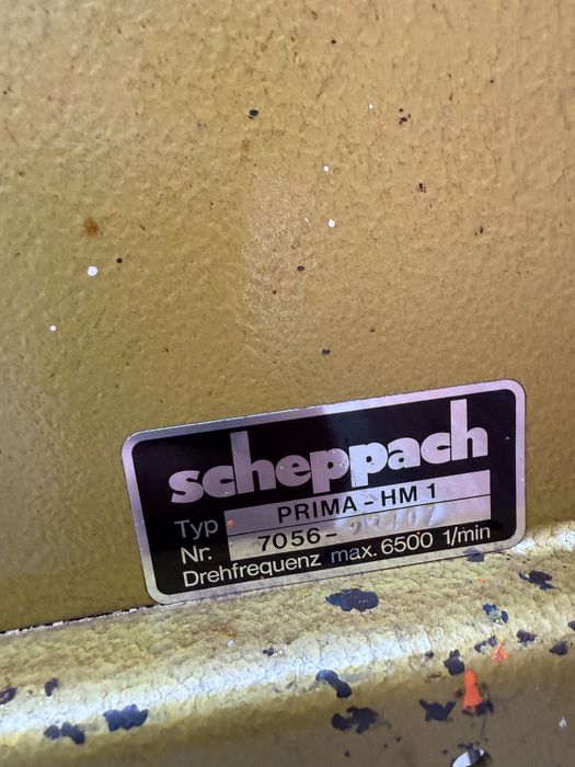 Grubościówka - Heblarka scheppach Hm1