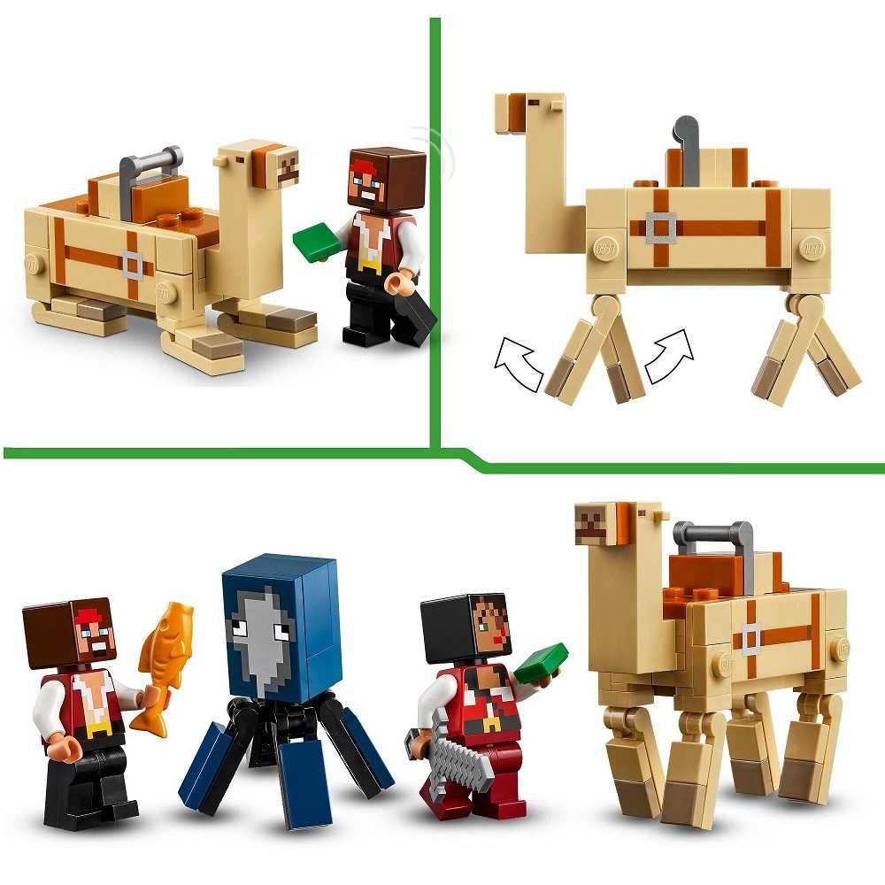 Klocki Lego Minecraft 21259 Rejs statkiem pirackim