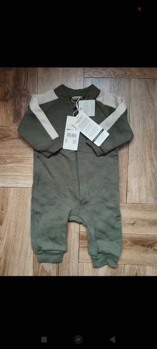 Kombinezon pajacyk Cubus 100 % Merino wool 50 56