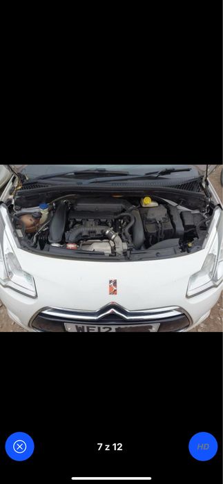 Citroen ds3 czesci cały 1.6 thp