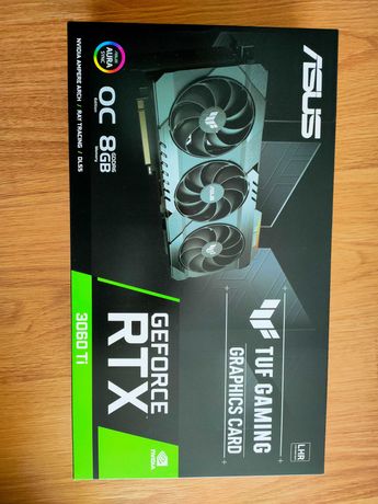 Asus GeForce RTX 3060 Ti TUF GAMING OC 8GB [ Nova com garantia ]