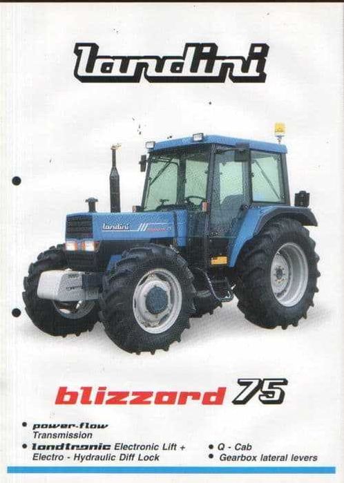 Landini Blizzard Instrukcja obsługi