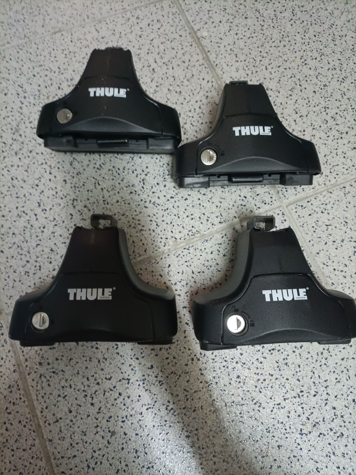 Encaixes Thule para barras Thule