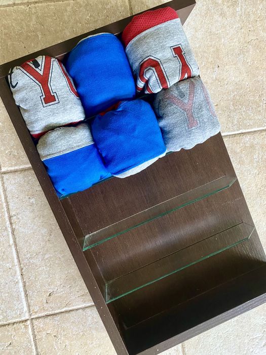 Organizer do szafy drewniany