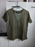 T-shirt Damski reserved z siateczką khaki rozmiar L