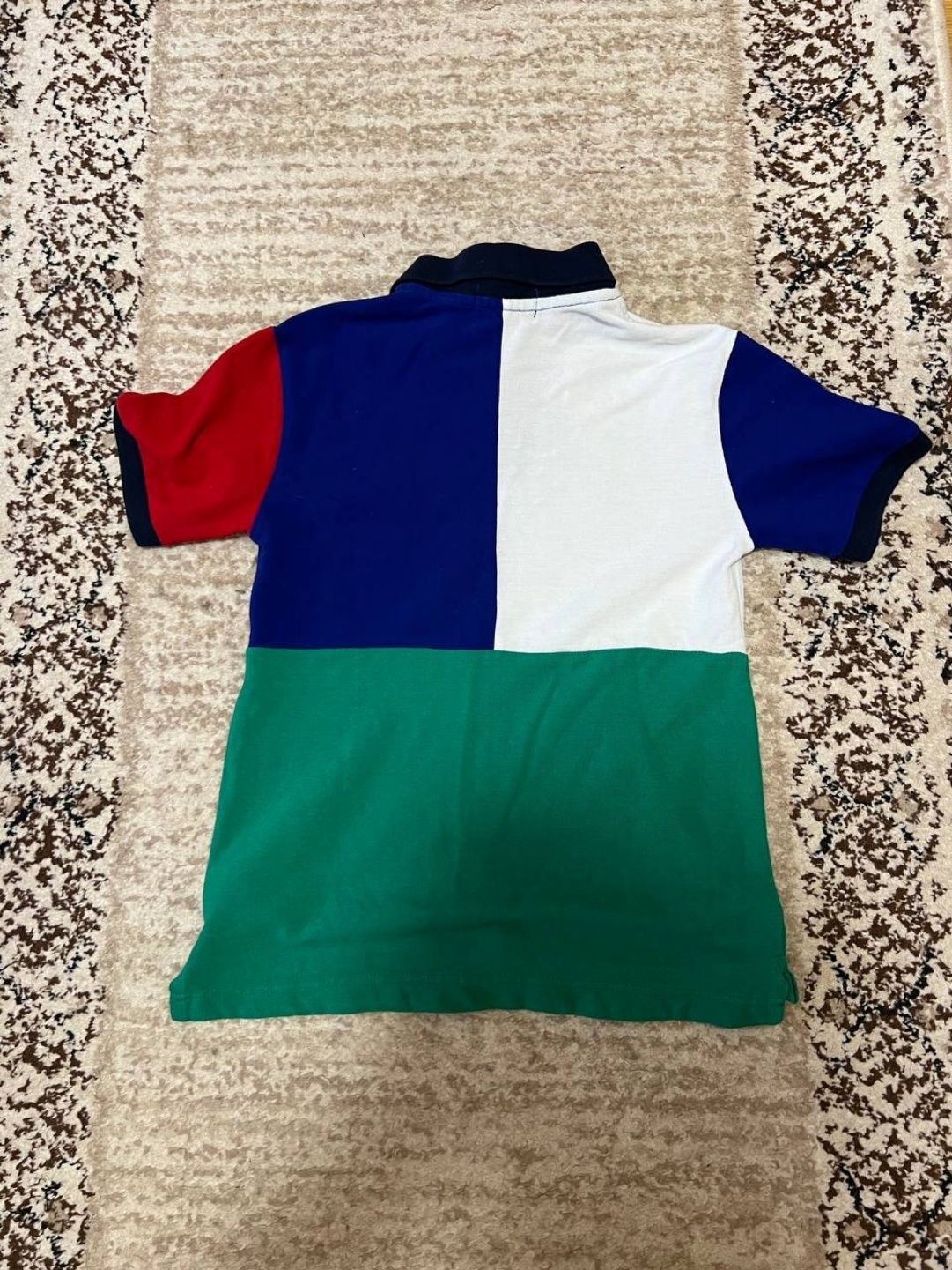 Футболка POLO RALPH LAUREN  6-8 років дитяча котонова кольорова