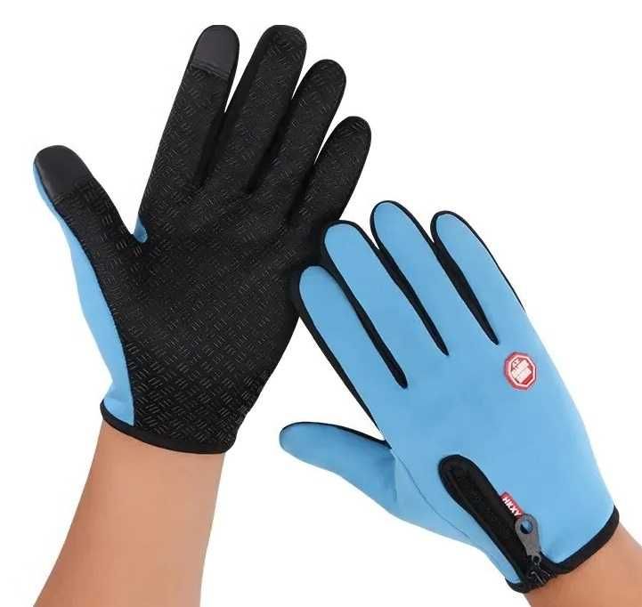 Zimowe rękawice sportowe wiatro- i wodoszczelne. L