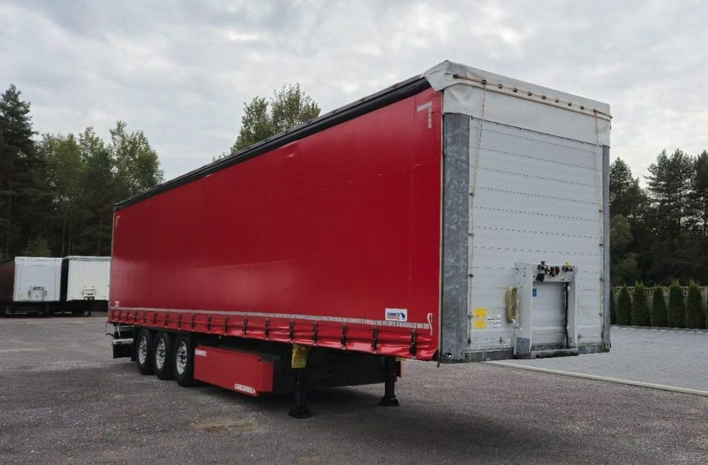 Schmitz Cargobull Firana standard, Oś podnoszona