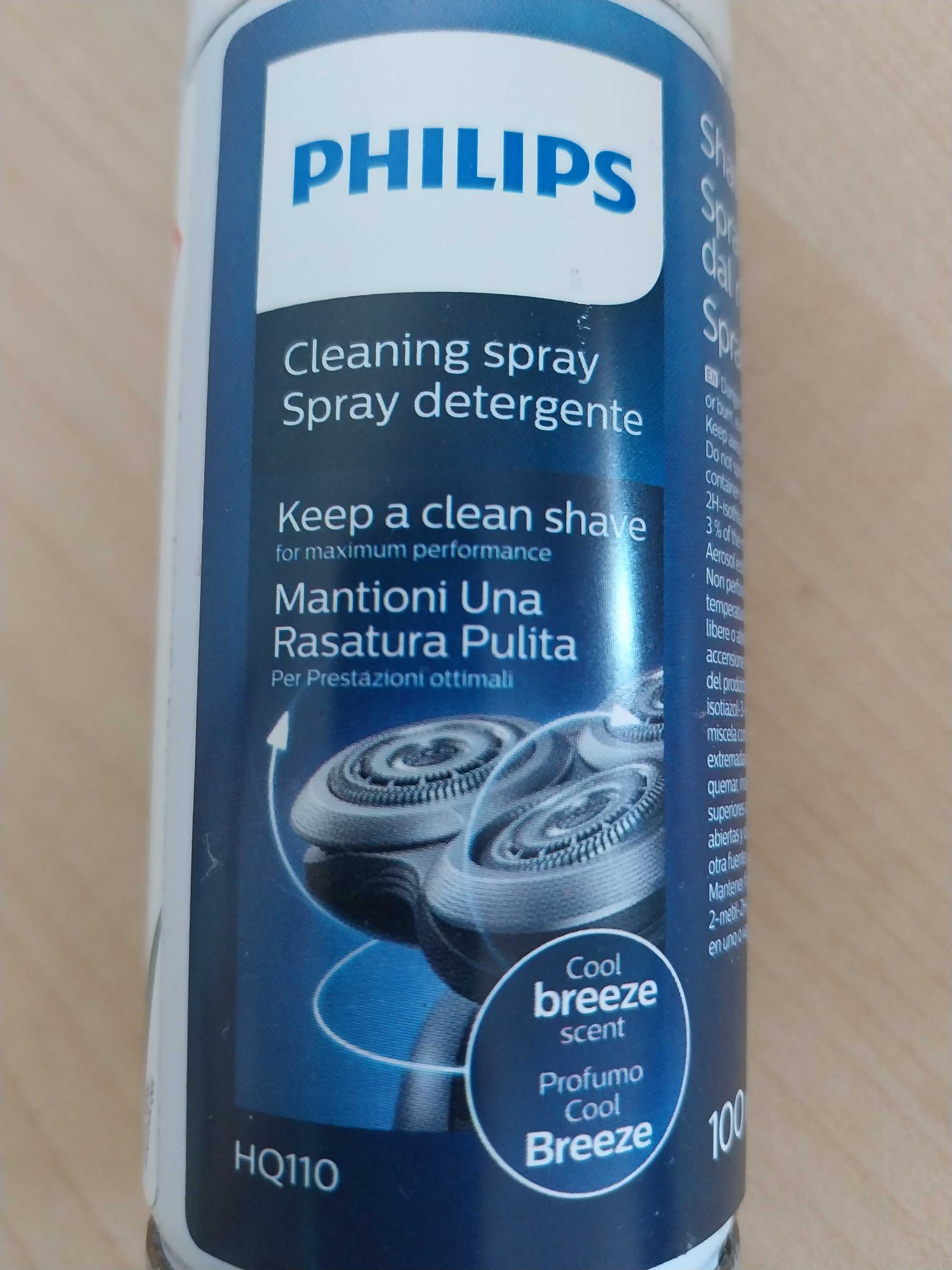 Spray Limpeza Maquina Barbear Philips