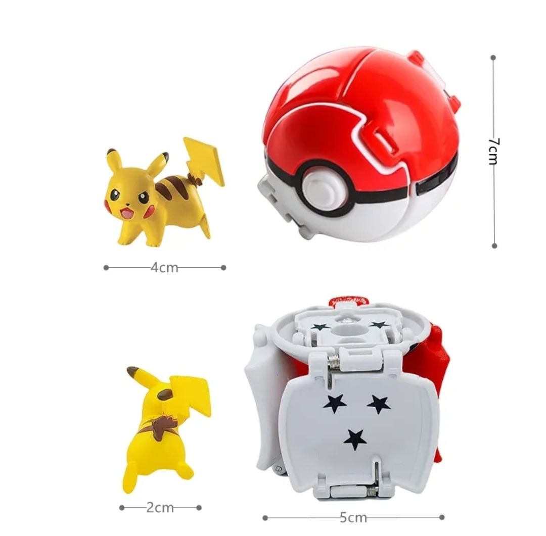 Bolas Pokémon, saco com 24 bonecos, cintos