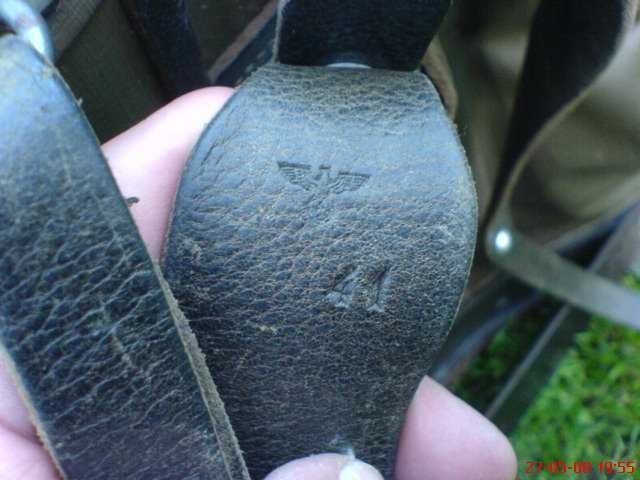 Plecak strzelców alpejskich, Wehrmacht, oznakowany z 1941r.
