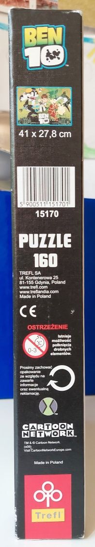 Puzzle Trefl "Ben 10" (160 elementów)