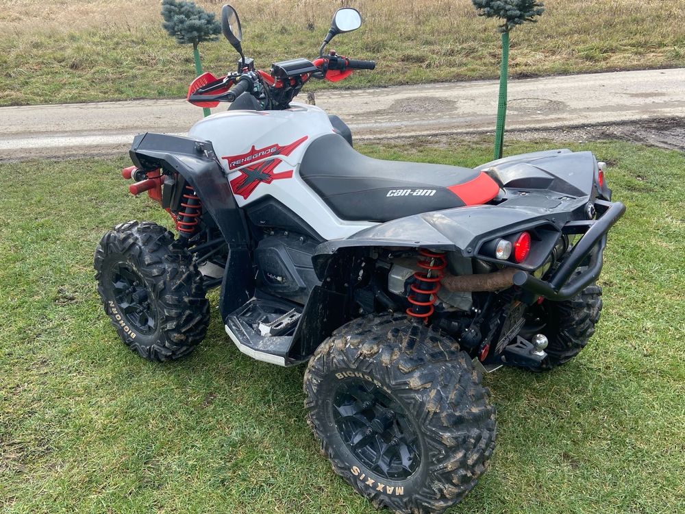 Grill lampa obudowa lamp bumper osłony nadkole can am renegade 650 xxc
