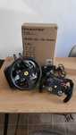 Base Thrustmaster TS-PC 6Nm + 2 volantes + pedais Fanatec NOVOS