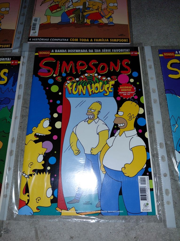 Revistas Simpsons coleção portuguesa - colecionadores