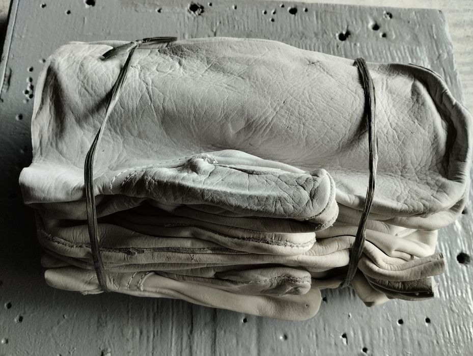 Шкіряні робочі рукавиці