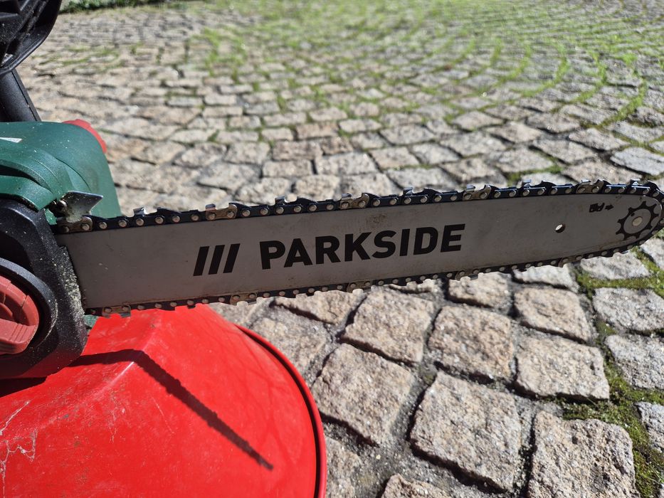 Motosserra parkside a bateria de 40 volts